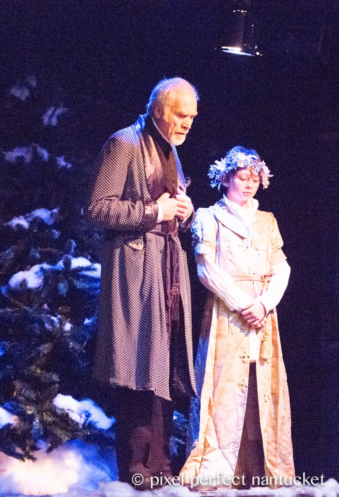 Scrooge and the Ghost of Christmas Past