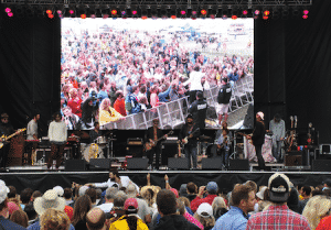 Edward Sharpe & the Magnetic Zeros performed at the 2014 Nantucket Music Festival