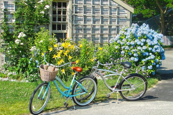 Bikes on Nantucket Island