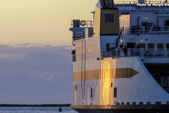 Nantucket Island Ferry Departing