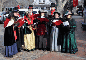 Nantucket Christmas Stroll Carolers