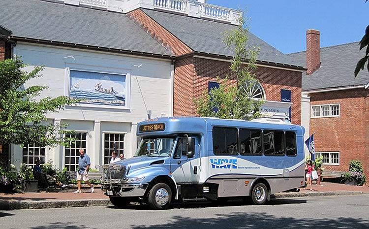 NRTA Nantucket transit bus