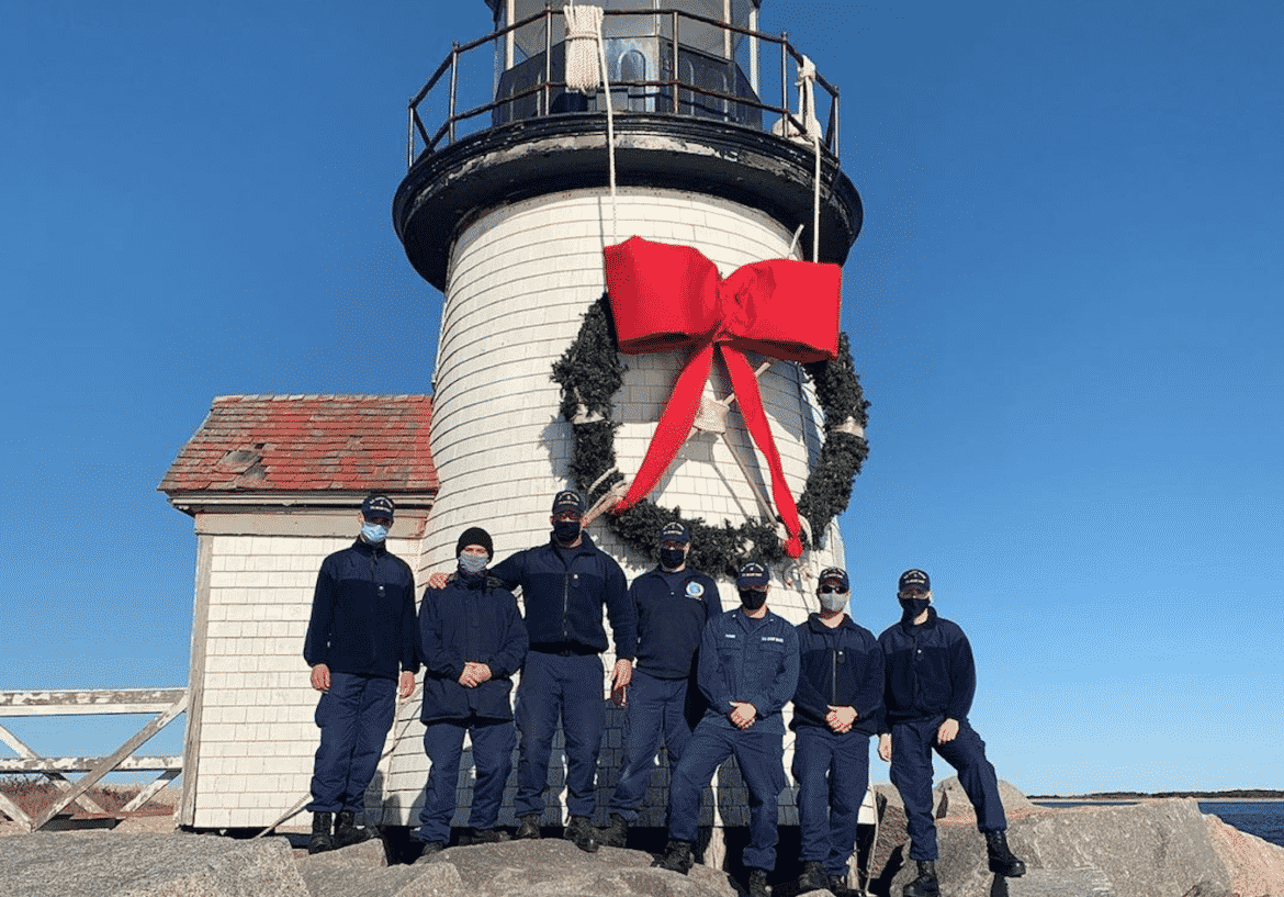 Brant Point Lighthouse Wreath