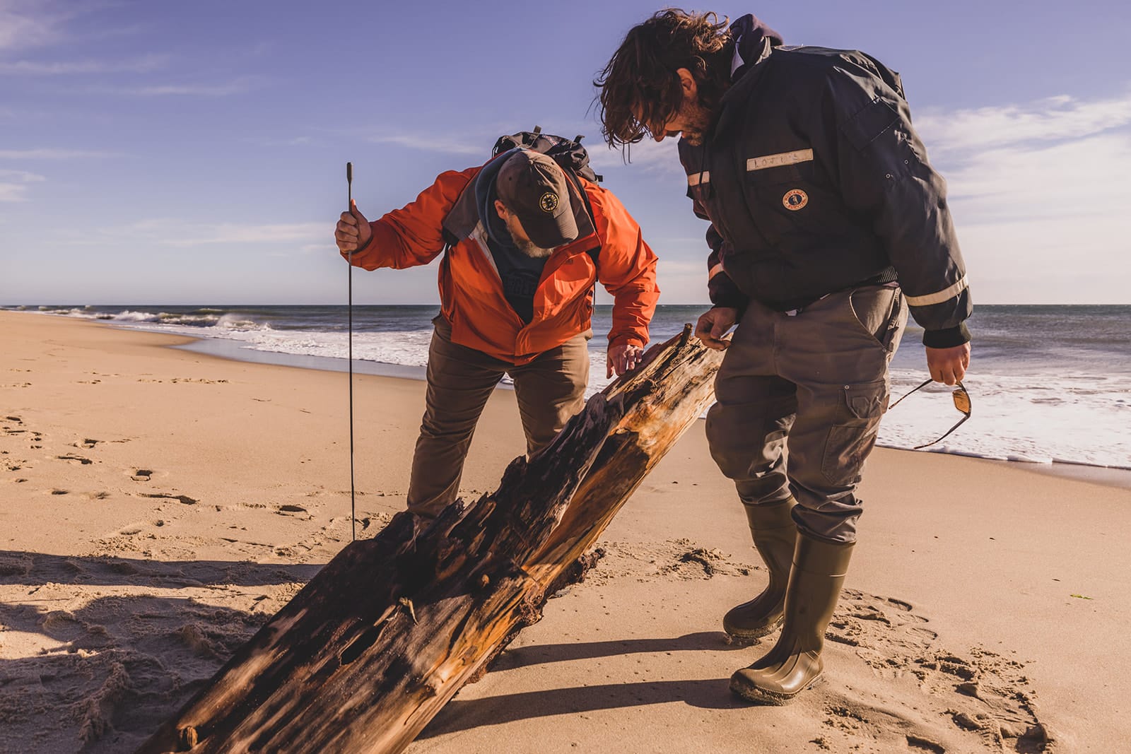 Remains of 1884 shipwreck discovered on Massachusetts beach