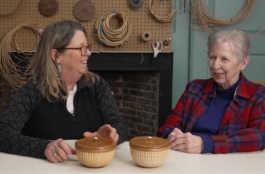 Mary Lacoursiere Kathleen Myers Basket WorkshopNHA