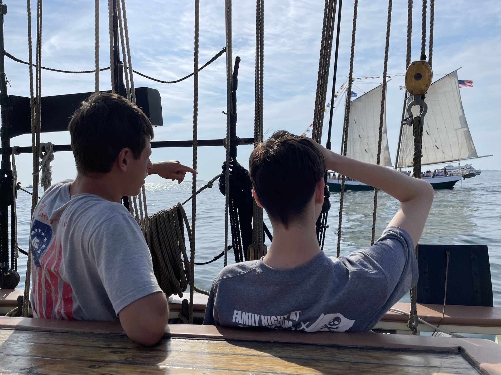 After the Sail250 Events, Tall Ship Lynx Returns to Nantucket